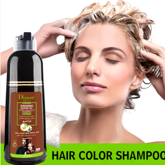 Natural Brown Hair Color Shampoo (400ml) Wish2Cart