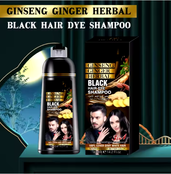 Ginger Black Hair Shampoo (500ml) Wish2Cart