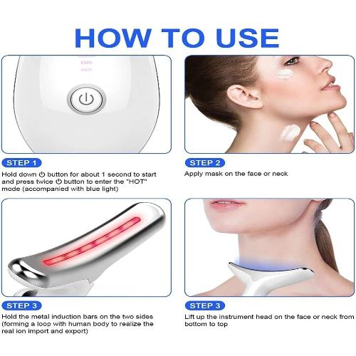 Advanced face roller, anti-wrinkle, beauty apparatus, skin care, personal care, microcurrent technology, face slimming, wrinkle reduction, UAE