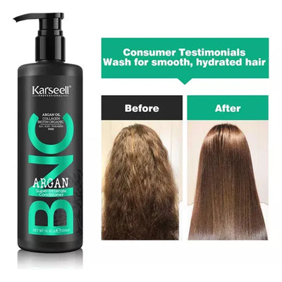 best shampoo and conditioner, Argan oil hair care, sulfate-free shampoo UAE, moisturizing shampoo, nourishing conditioner, frizz control, healthy hair UAE, shiny hair