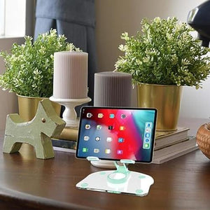 mobile tablet stand, tablet holder stand, adjustable tablet stand, durable tablet stand, 360-degree rotating stand, portable tablet stand, universal tablet holder, mobile tablet stand UAE